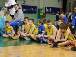 Mali igrači Vrijednosnica Osijek na međunarodnom turniru u Novoj Gorici